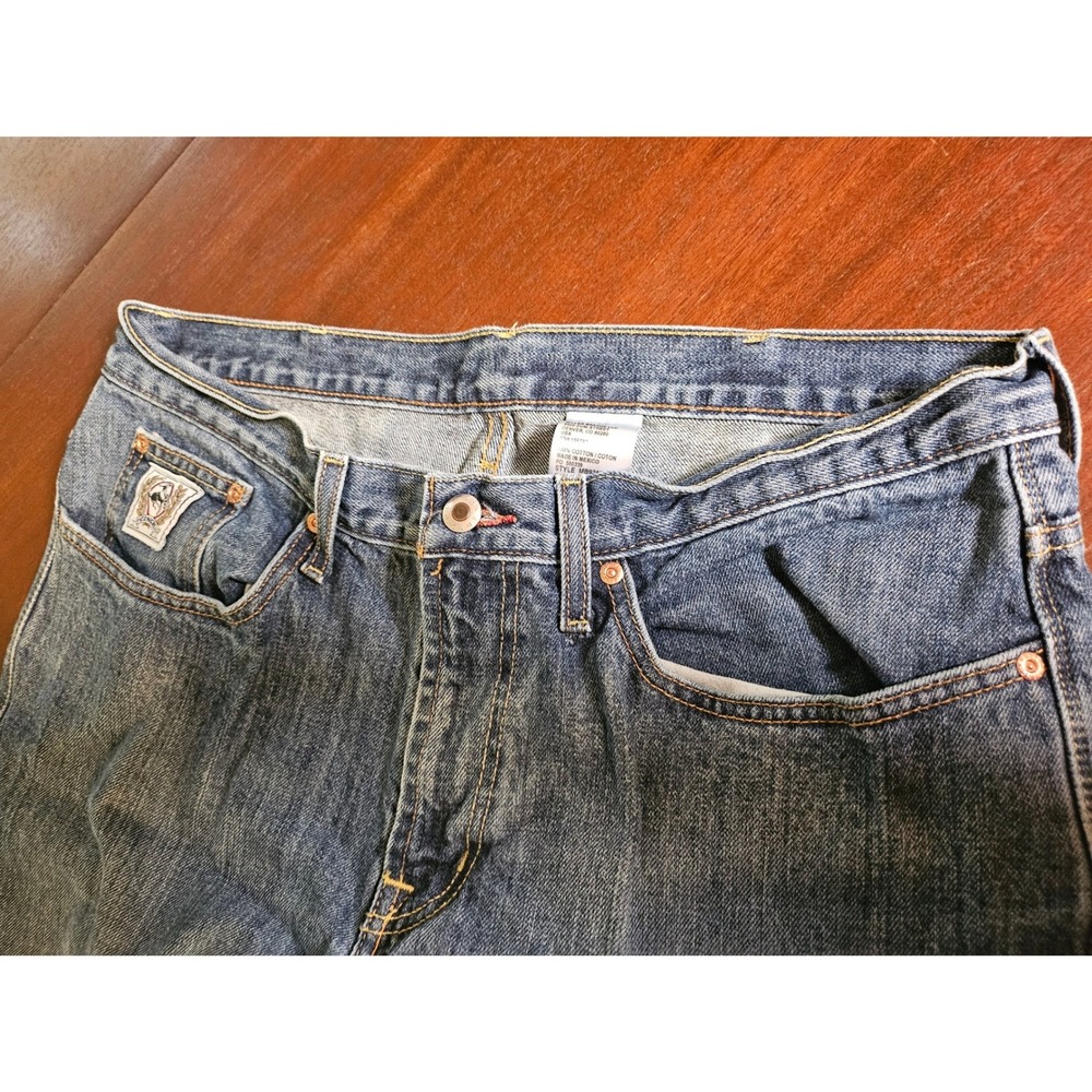 Cinch Jeans Mens 34x34 Blue Denim Straight Leg MB92834013 Western